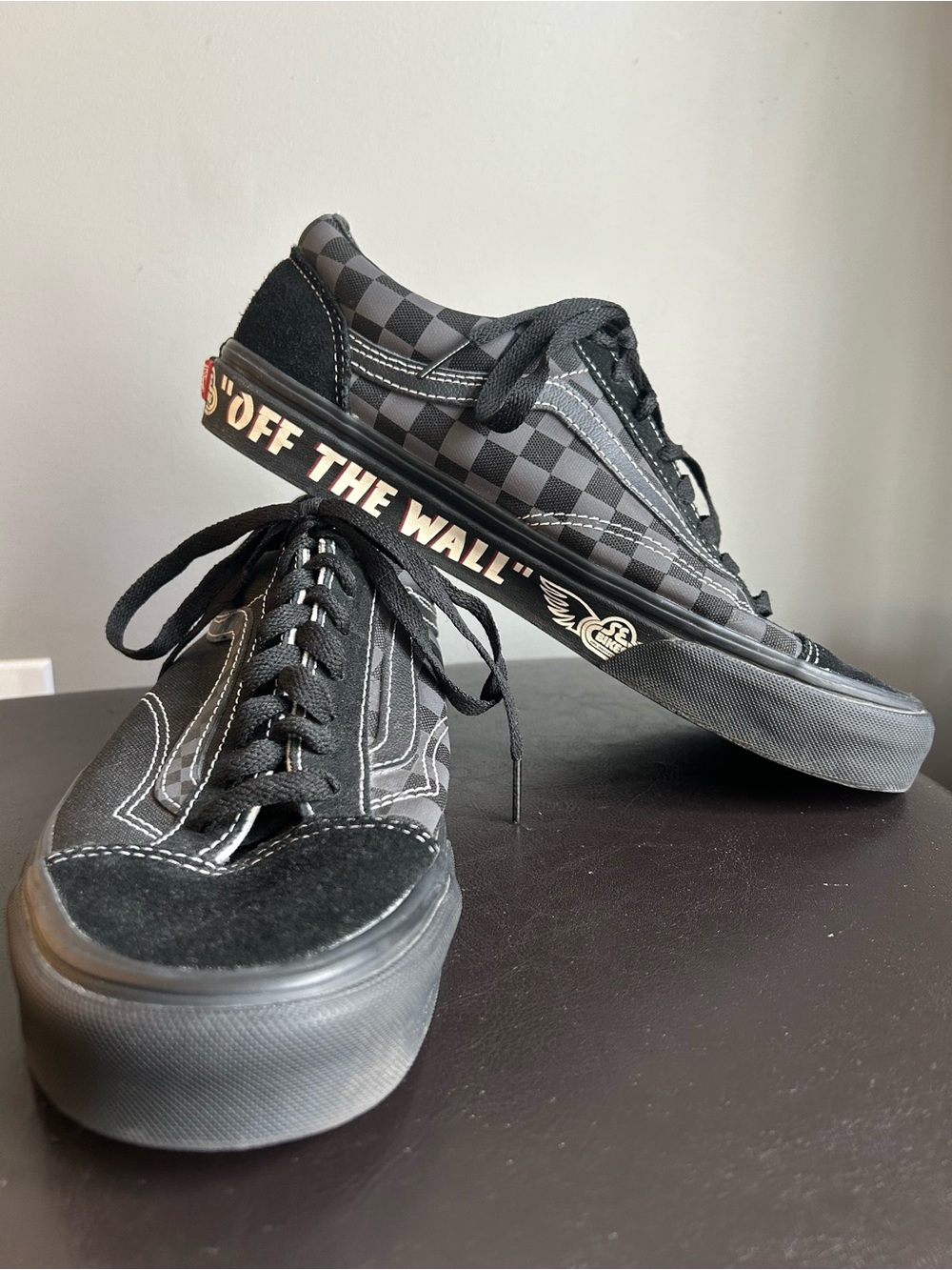 Vans SE Bikes x Style 36 'P.K. Ripper' Black & Gray Checkerboard Sneakers